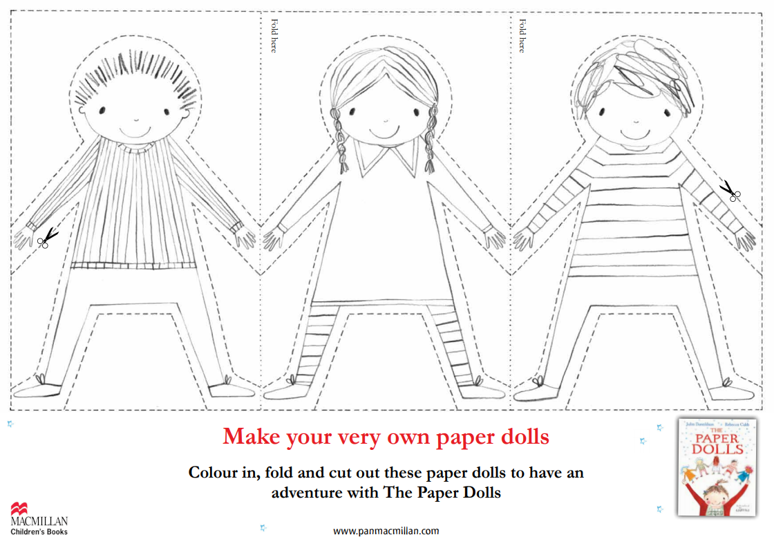 Paper dolls store cut out